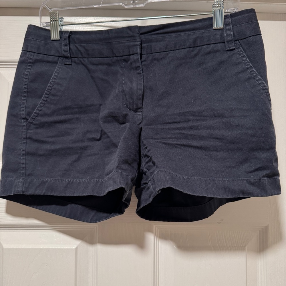 J.CREW | Women's navy chino shorts size 4